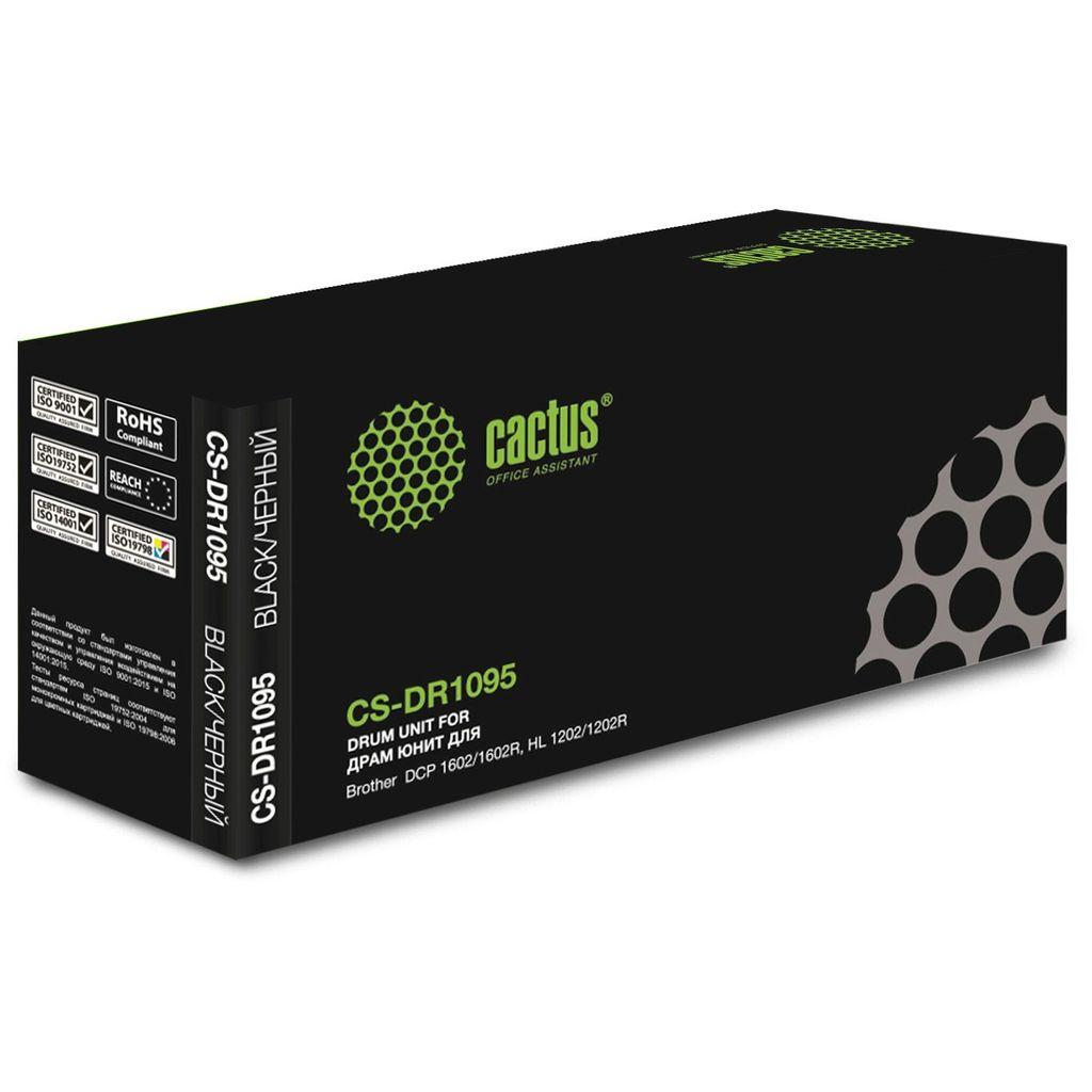 Блок фотобарабана Cactus CS-DR1095 DR-1095 черный ч/б:10000стр. для DCP 1602/1602R, HL 1202/1202R