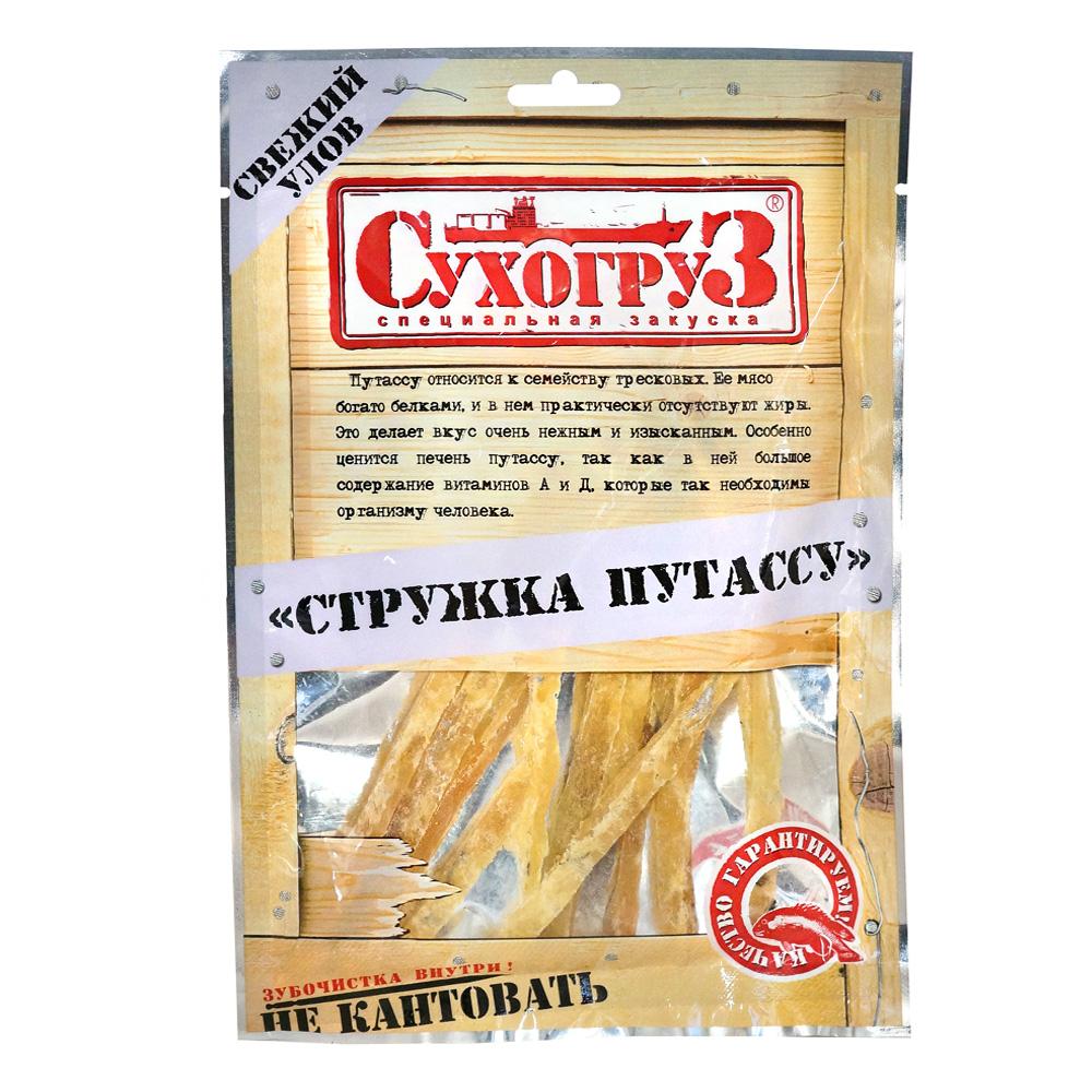 Стружка Сухогруз путассу сушеная 70 гр., саше