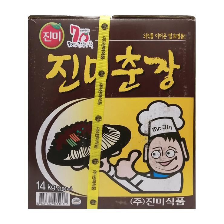Паста соевая Chunjang из черных бабов 14 кг., картон