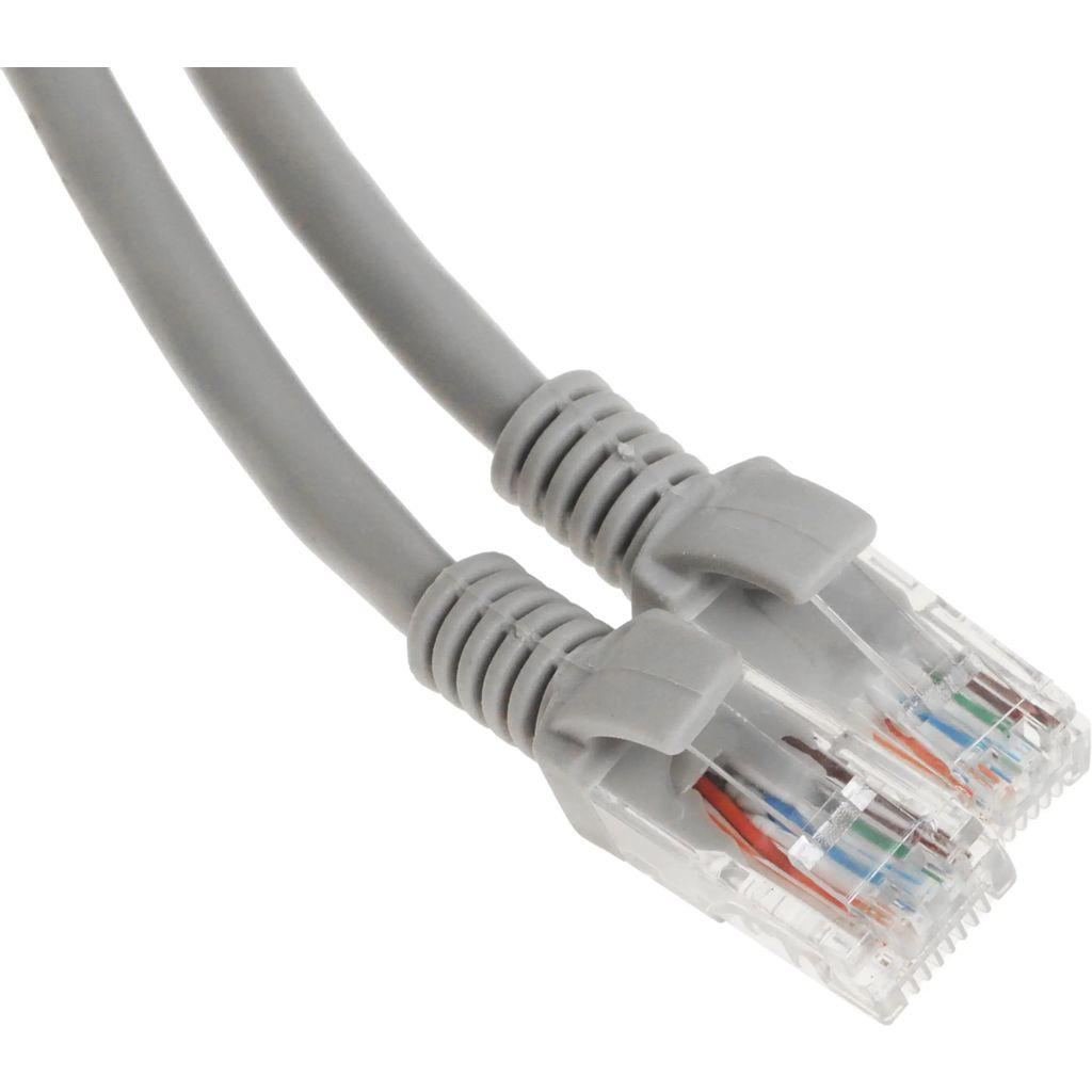 Патч-корд EXEGATE UTP-RJ45-RJ45-C6-2M-GY UTP, кат.6, 2м, 4 пары, алюминий омедненный, многожильный, серый
