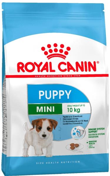 Корм Royal Canin Mini Puppy Сухой для щенков собак мелких размеров, 800 гр., дой-пак