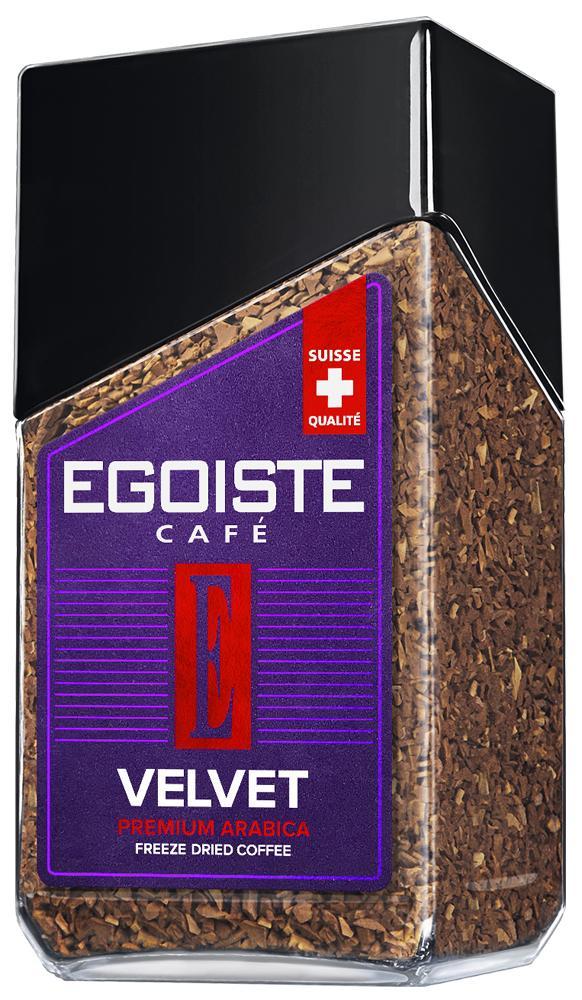 Кофе Egoiste Velvet рaстворимый 95 гр., стекло