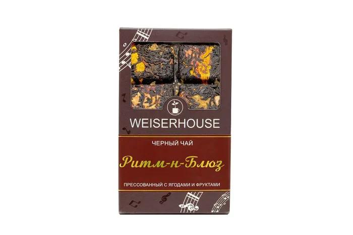 Чай черный Weiserhouse Ритм-н-блюз прессованный 75 гр., картон