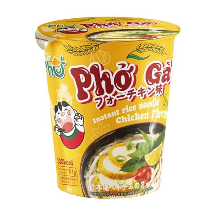 Лапша быстрого приготовления рисовая King Pho курица Вьетнам 61 гр., стакан