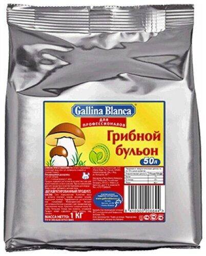 Бульон Gallina Blanca Грибной бульон 1 кг., флоу-пак
