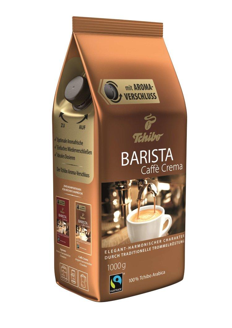 Зерновой кофе Tchibo Barista, 1 кг., дой-пак