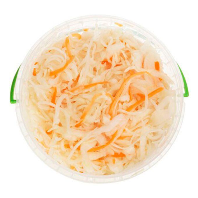 Капуста Традиции вкуса квашеная фитнес без сахара 5 кг., пластиковый контейнер