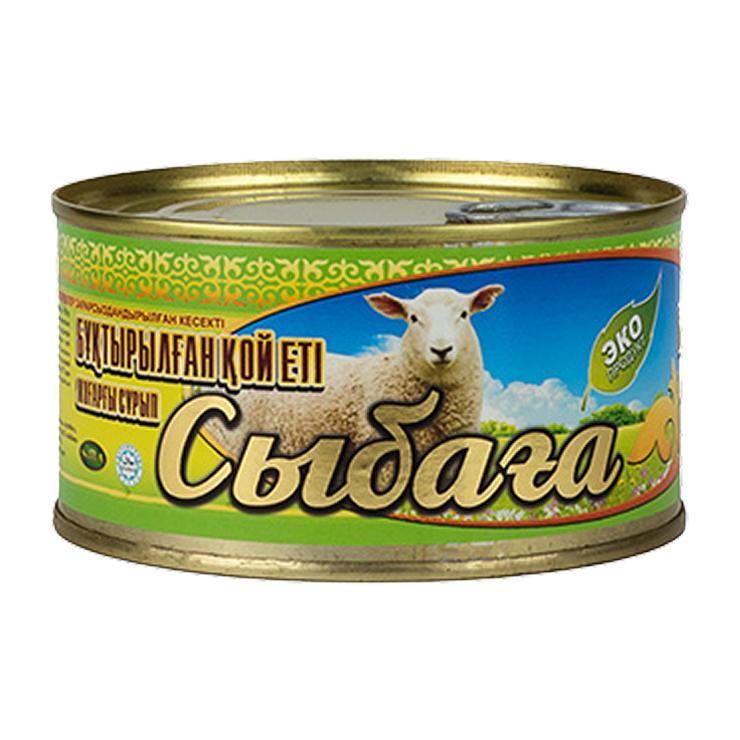 Баранина тушеная Сыбага 325 гр., ж/б