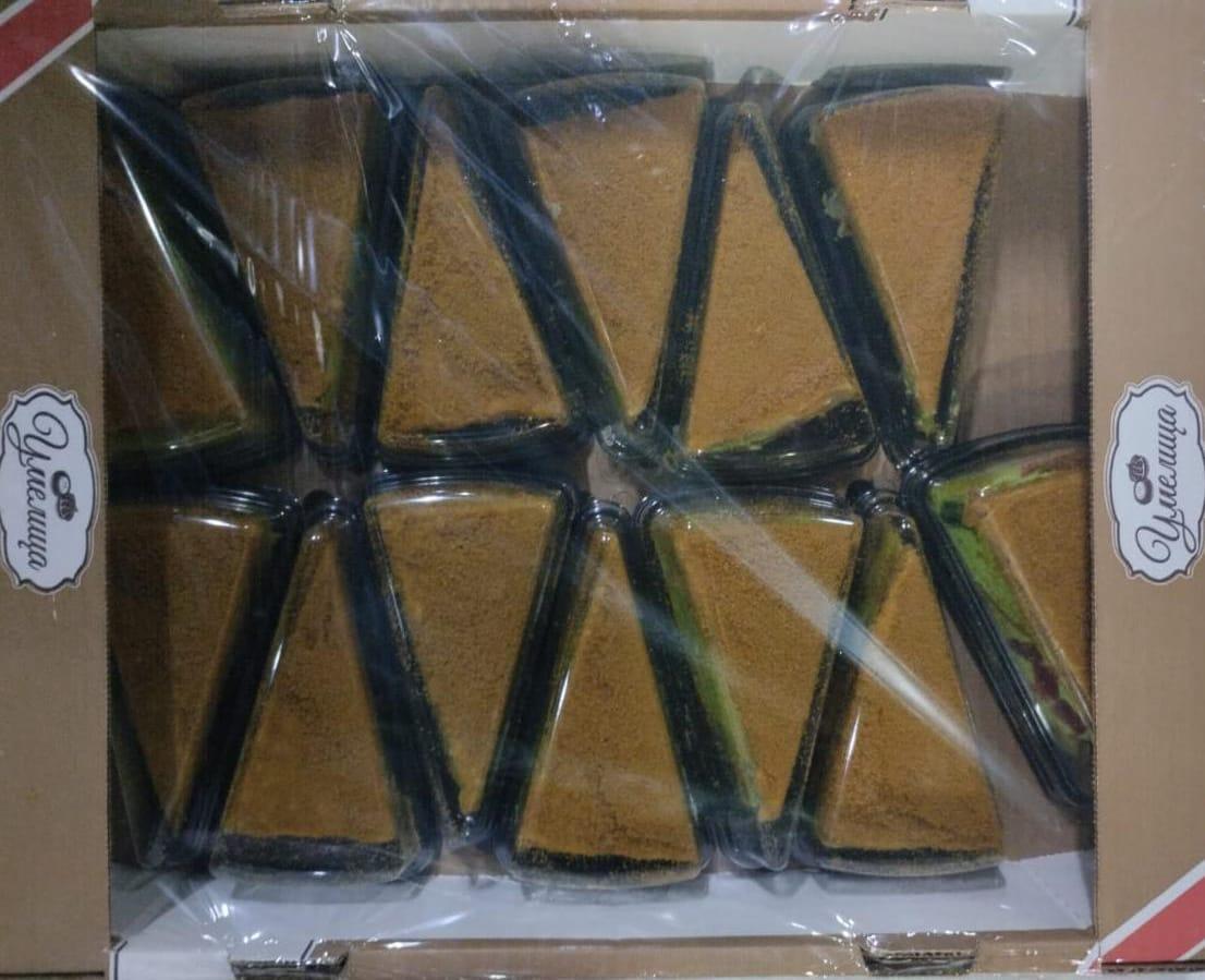 Пирожное К.А.С. Чизкейк Яблоко 1,5 кг., картон