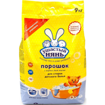Стиральный порошок Ушастый нянь детский 9 кг., пакет