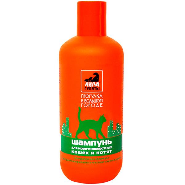 Шампунь Айда гулять! д/кош.и котят д/короткошерстных 60 мл., флакон