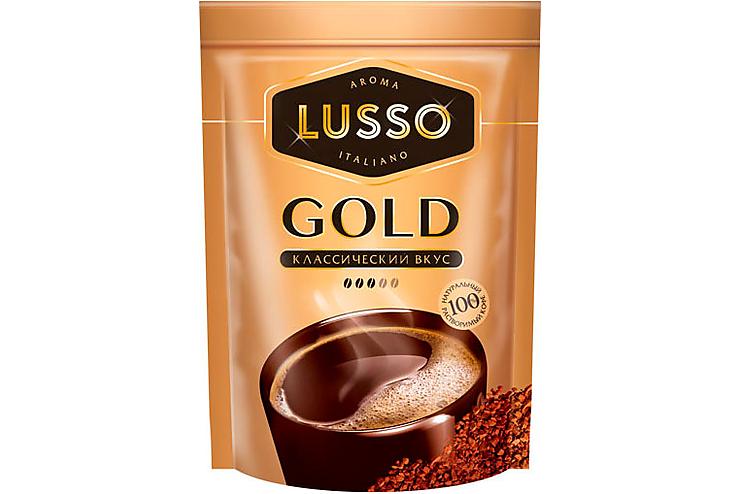 Кофе растворимый LUSSO 150 гр., дой-пак