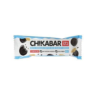 Батончик Chikalab глазированный хрустящее печенье 60 гр., флоу-пак