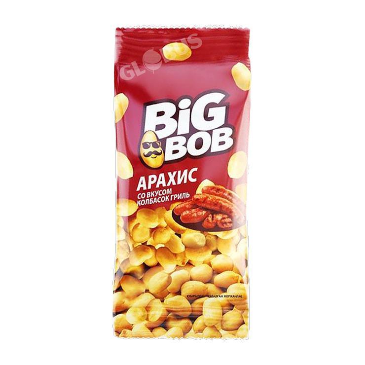 Арахис BiG BoB жаренный колбаски гриль 50 гр., флоу-пак