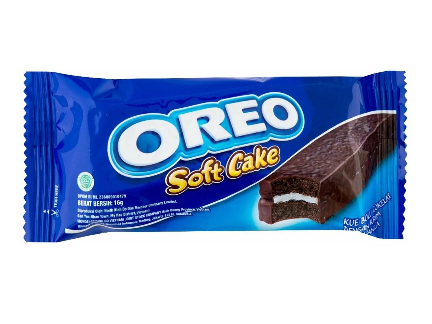 Бисквит Oreo soft cake 16 гр., флоу-пак