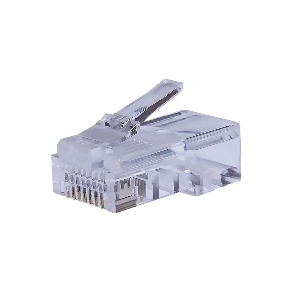 Коннектор SUPRLAN 10-0209-1 UTP кат.5E RJ45 прозрачный (упак.: 10шт)