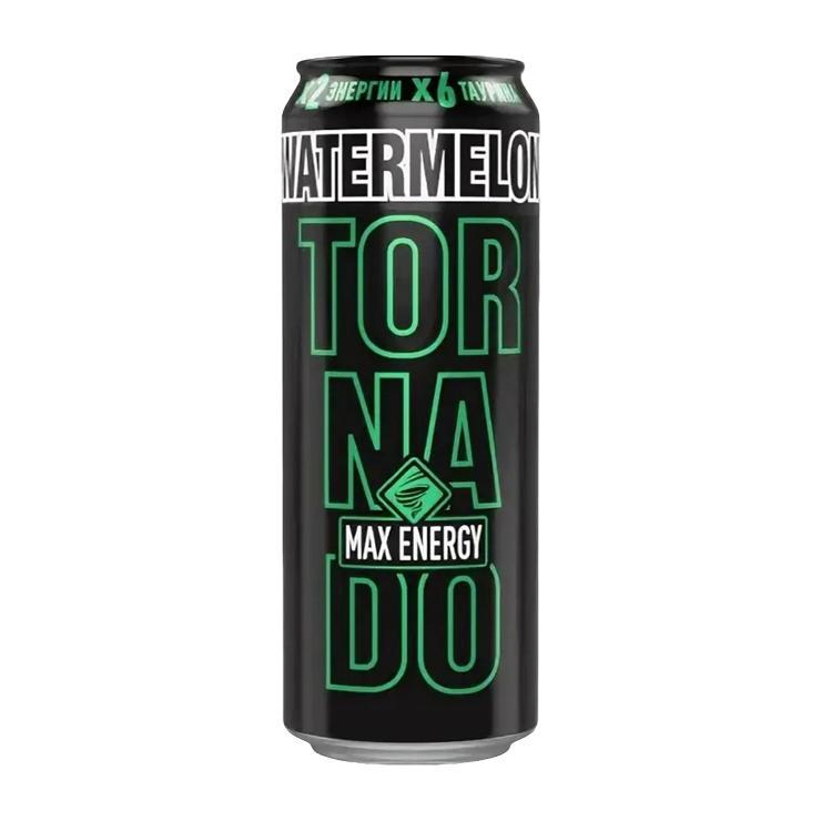 Напиток энергетический Tornado Max Еnergy Watermelon 450 мл., ж/б