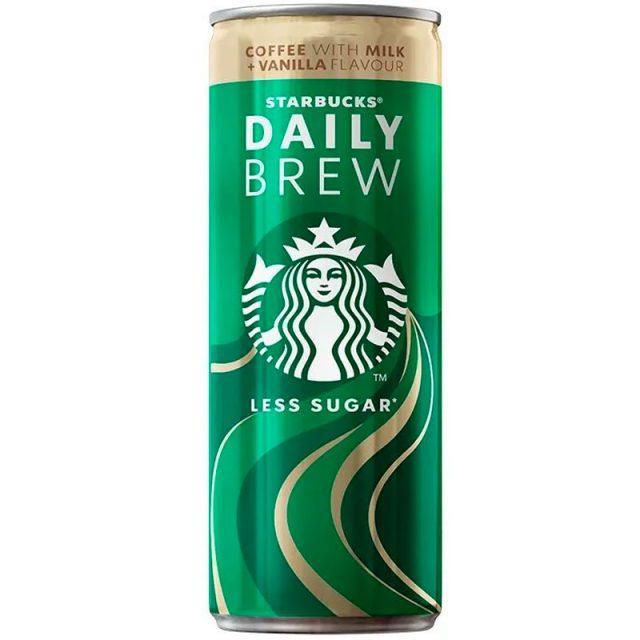 Напиток кофейный STARBUCKS Daily Brew ванильный 250 мл., ж/б