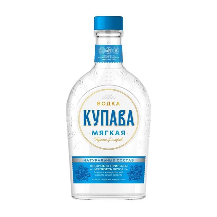 Водка Купава Мягкая 40% 250 мл., стекло