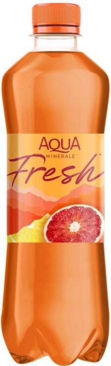 Вода газированная Aqua Minerale Fresh цитрусовый микс 500 мл., ПЭТ