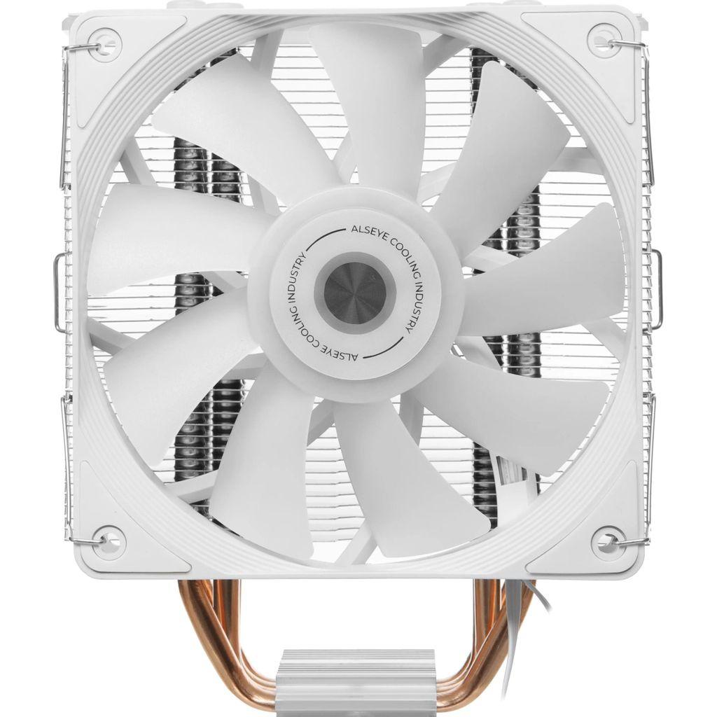 Устройство охлаждения (кулер) ALSEYE N120-W, 4-pin, RGB, 120мм, белый, retail