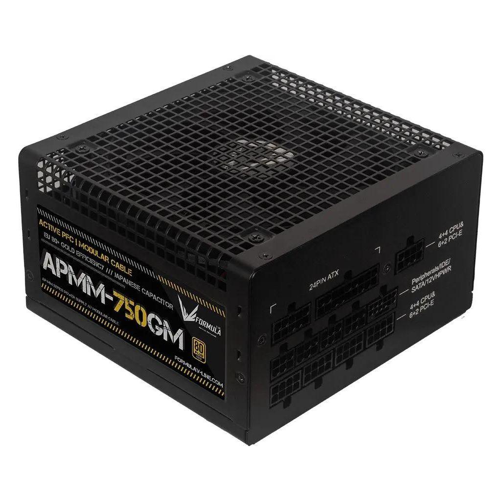 Блок питания Formula APMM-750GM Gen.5, 750Вт, 80 PLUS GOLD, 120мм, черный, retail