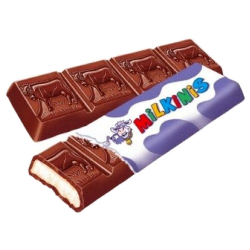 Батончик шоколадный Milka Milkinis 44 гр., обертка