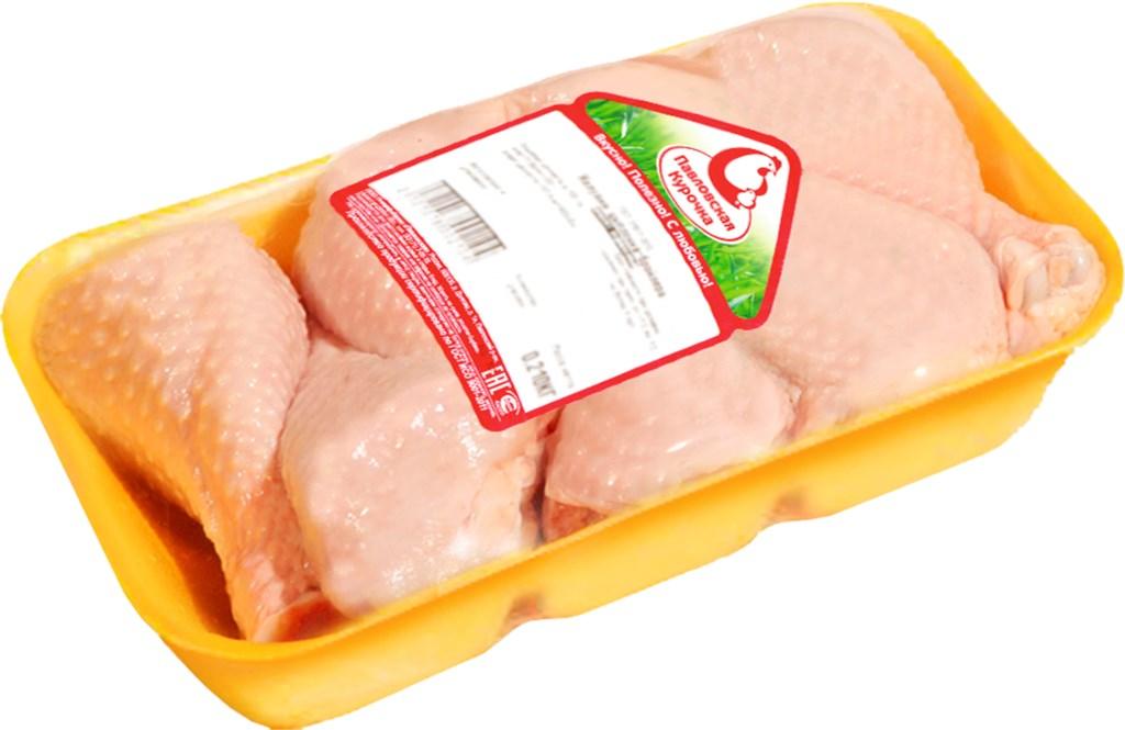 Голень цыпленка Павловская Курочка 700 гр., лоток