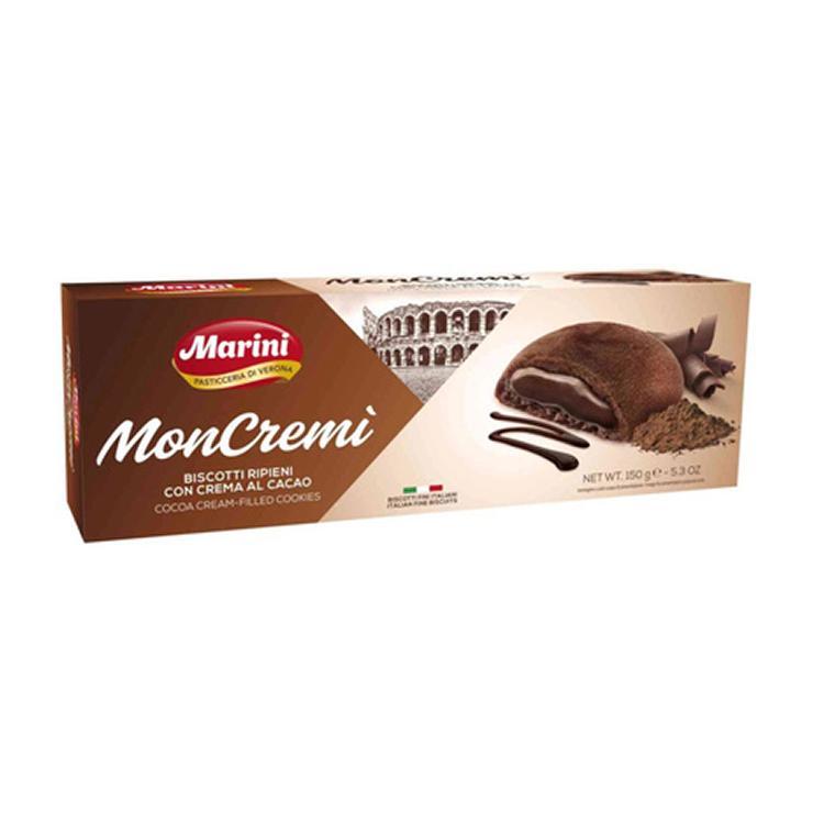 Печенье Marini Mon Cremi какао крем 150 гр., картон