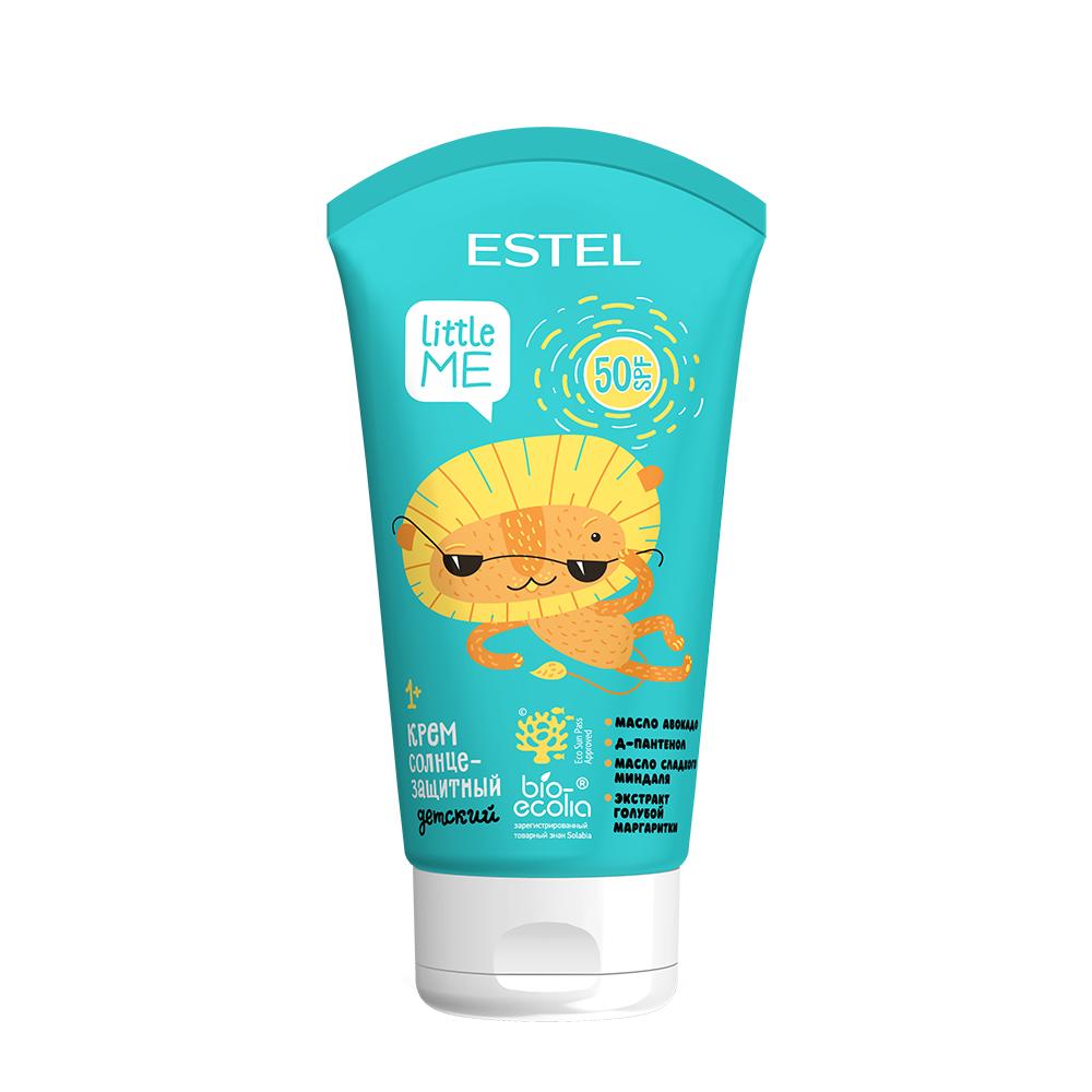 Детский солнцезащитный крем Estel Little Me для лица и тела SPF 50 150 мл., туба