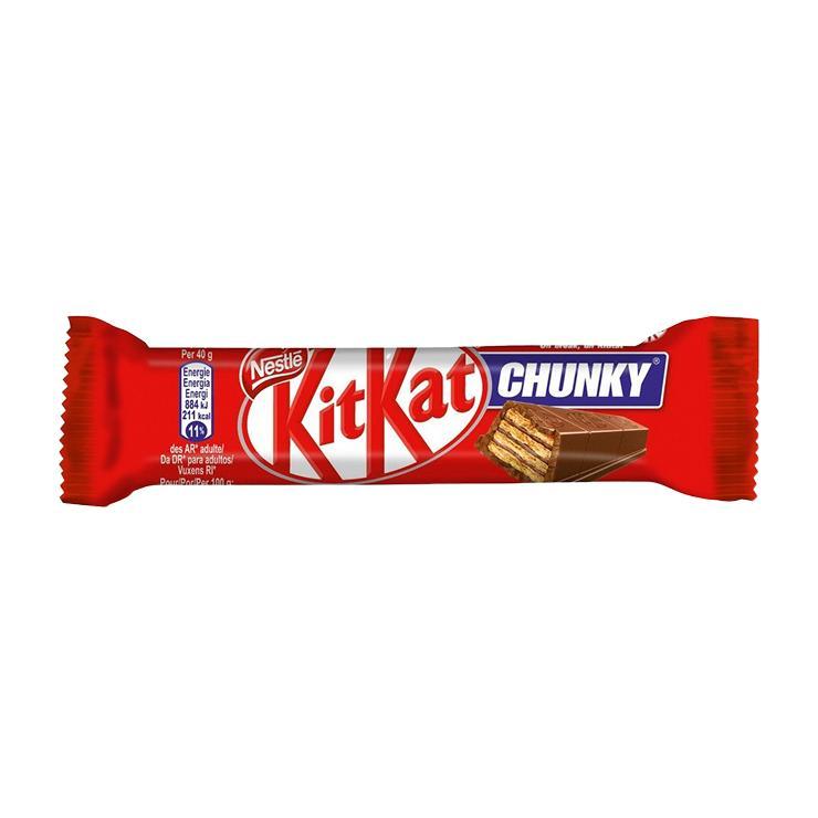 Батончик вафельный KitKat Chunky 40 гр., флоу-пак