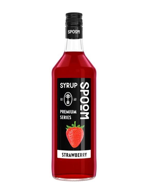 Сироп Spoom Клубника 1 л., стекло