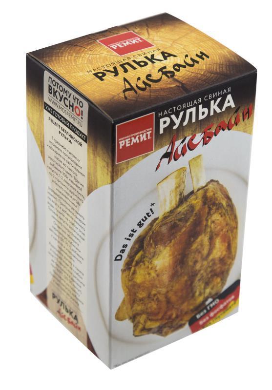 Рулька Ремит копчено вареная охлажденная 1,5 кг., картон