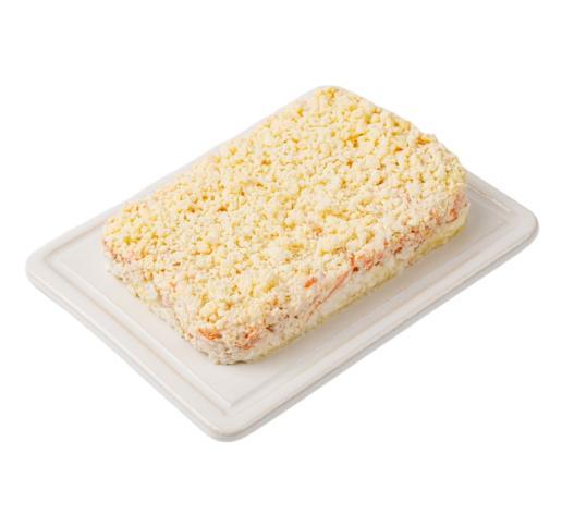 Салат ВкусВилл мимоза 180 гр., пластиковый контейнер