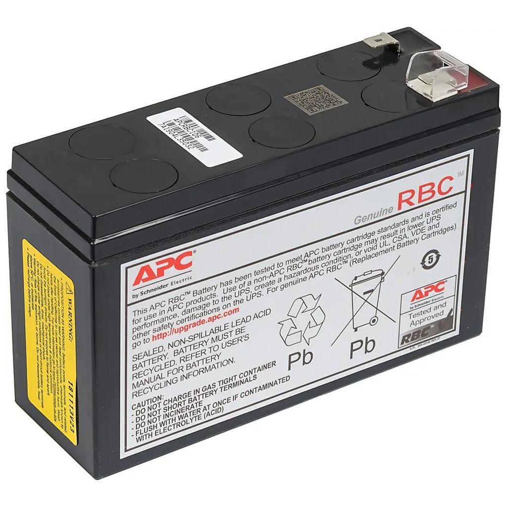 Аккумуляторная батарея APC APCRBC106 для ИБП, 12В, 6Ач