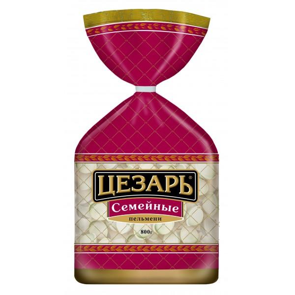Пельмени Цезарь Семейные 800 гр., флоу-пак