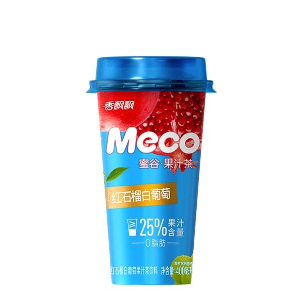 Чай холодный Meco фруктовый вкус гранат и белый виноград 400 мл., пластик