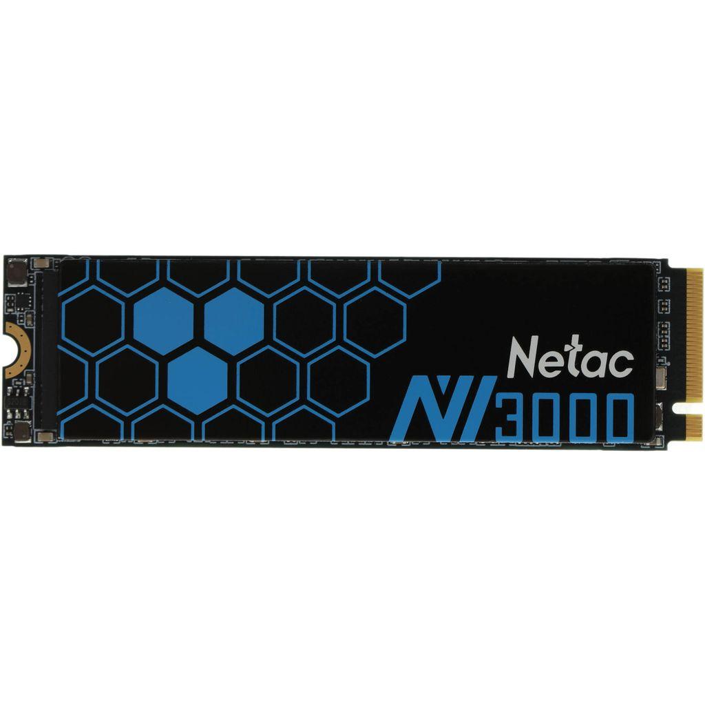500ГБ SSD накопитель Netac NV3000 NT01NV3000-500-E4X M.2 2280, PCIe 3.0 x4, NVMe, M.2