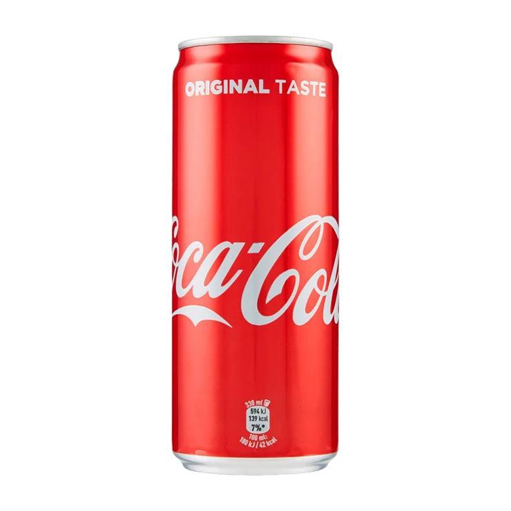 Напиток газированный Coca-Cola Classic Грузия 330 мл., ж/б