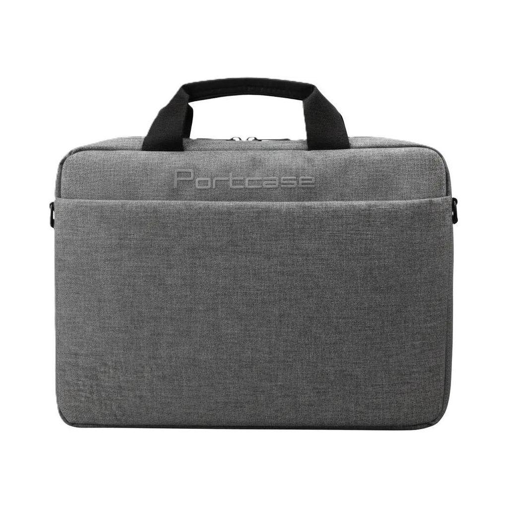 Сумка для ноутбука 14" PortCase KCB-1614 [kcb-1614 grey]
