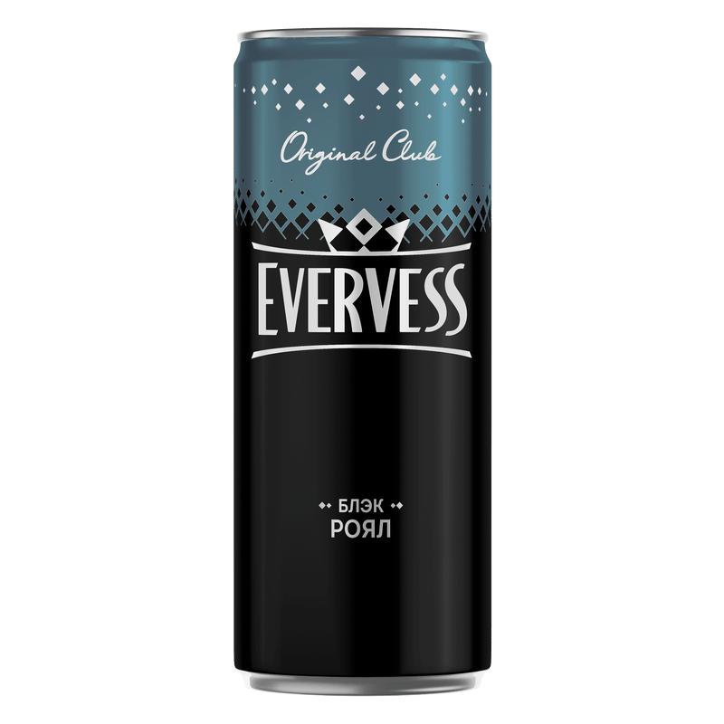 Газированный напиток Evervess Блэк Роял, 330 мл., ж/б