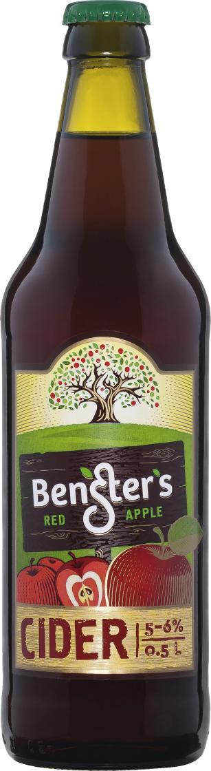 Сидр BENSTER’S газированный полусладкий Коралловый 5-6%
