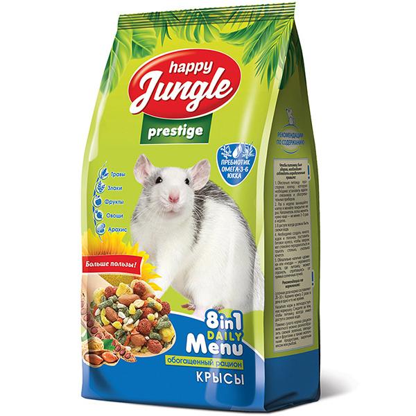 Корм для крыс Happy Jungle PRESTIGE 500 гр., пакет