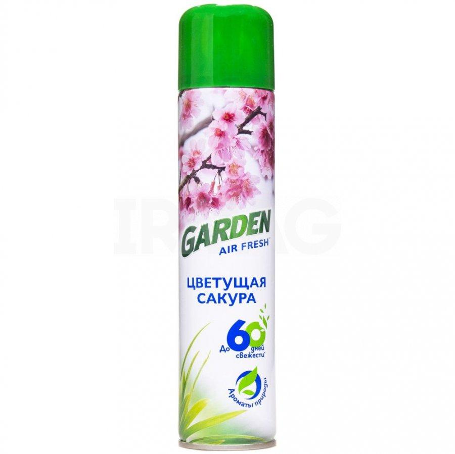 Освежитель воздуха Цветущая сакура Garden, 300 мл., аэрозольная упаковка