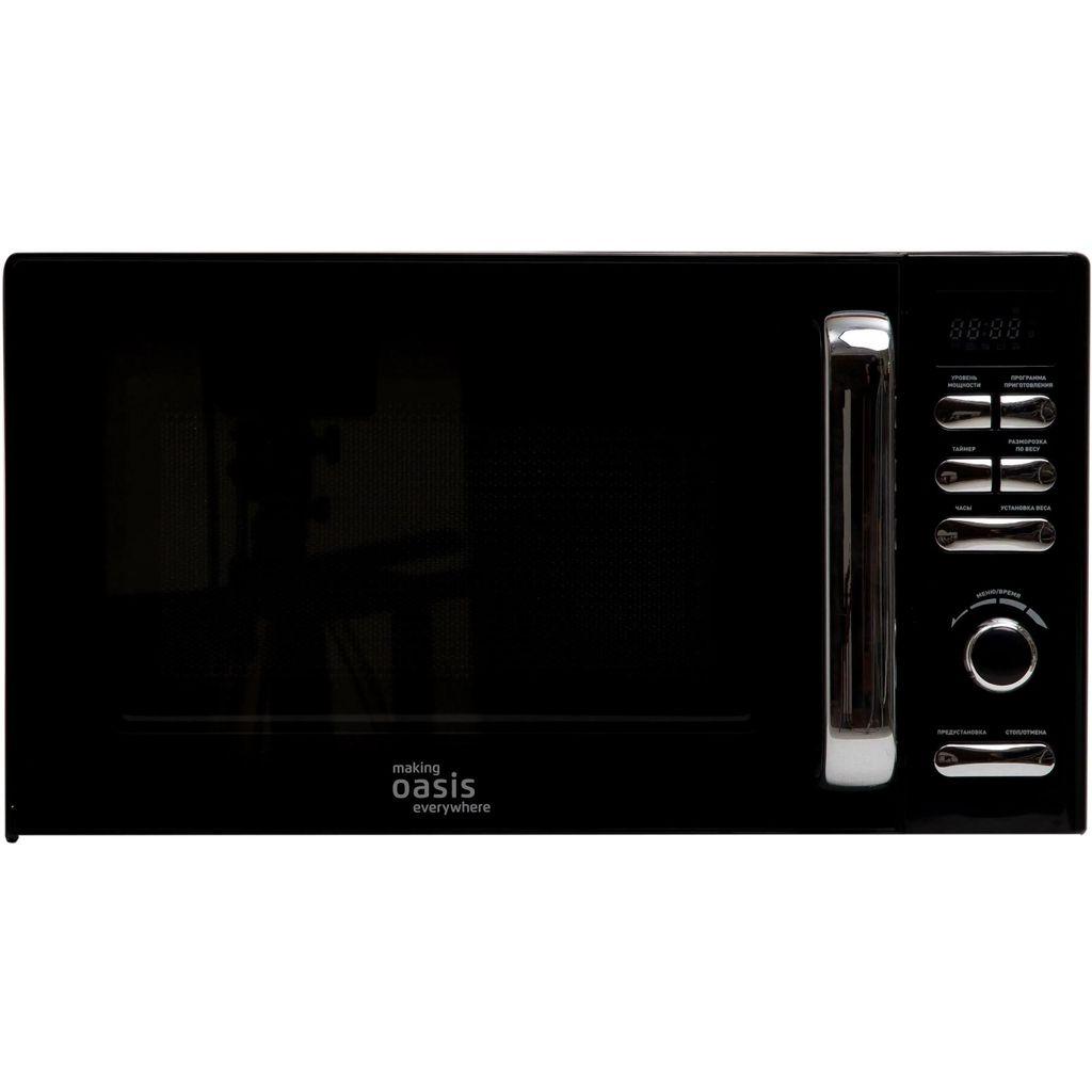 Микроволновая печь OASIS MW-80EB, 800Вт, 20л, черный