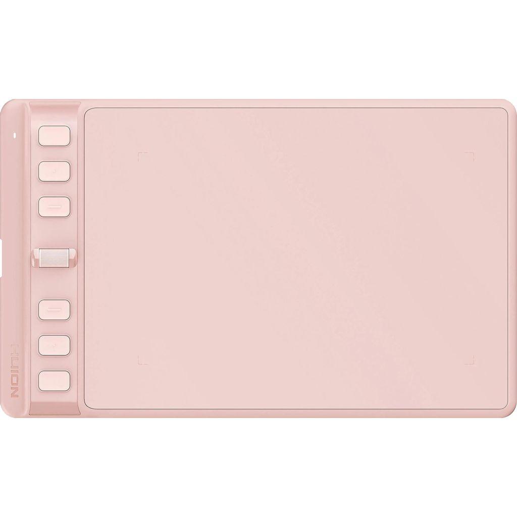 Графический планшет HUION Inspiroy H641P, розовый [h641p pink]