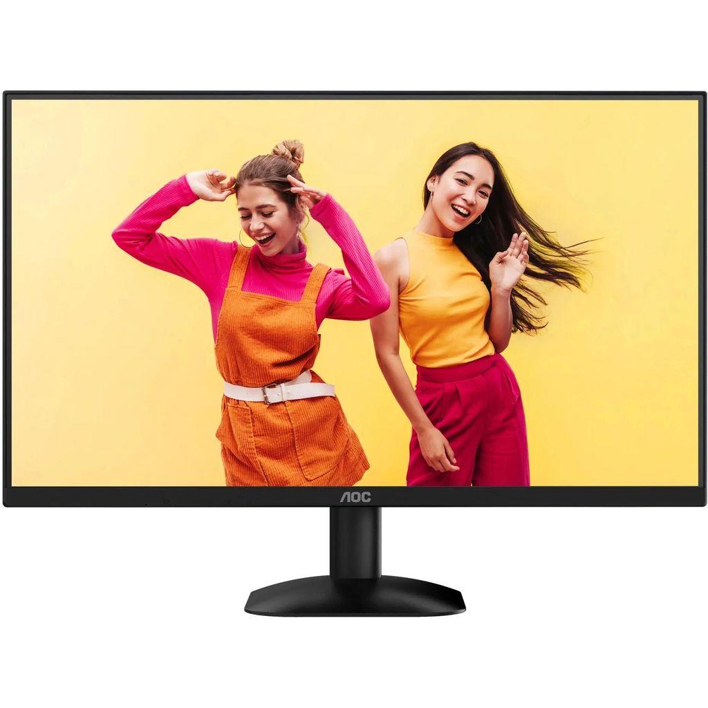 Монитор 27дюймов AOC Q27B35E, 2560x1440, IPS, 75Гц, 1хHDMI, 1хDP, черный