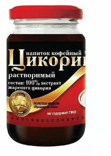 Цикорий Русский цикорий Еремеевское твист растворимый 200 гр., стекло
