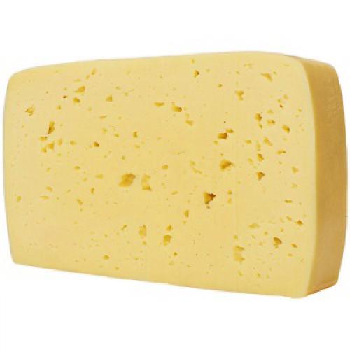 Сыр 50% брус Сметанковый, 1 кг., вакуумная упаковка