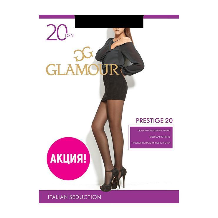 Колготки Glamour prestige 20 nero 5 размер 60 гр., картон